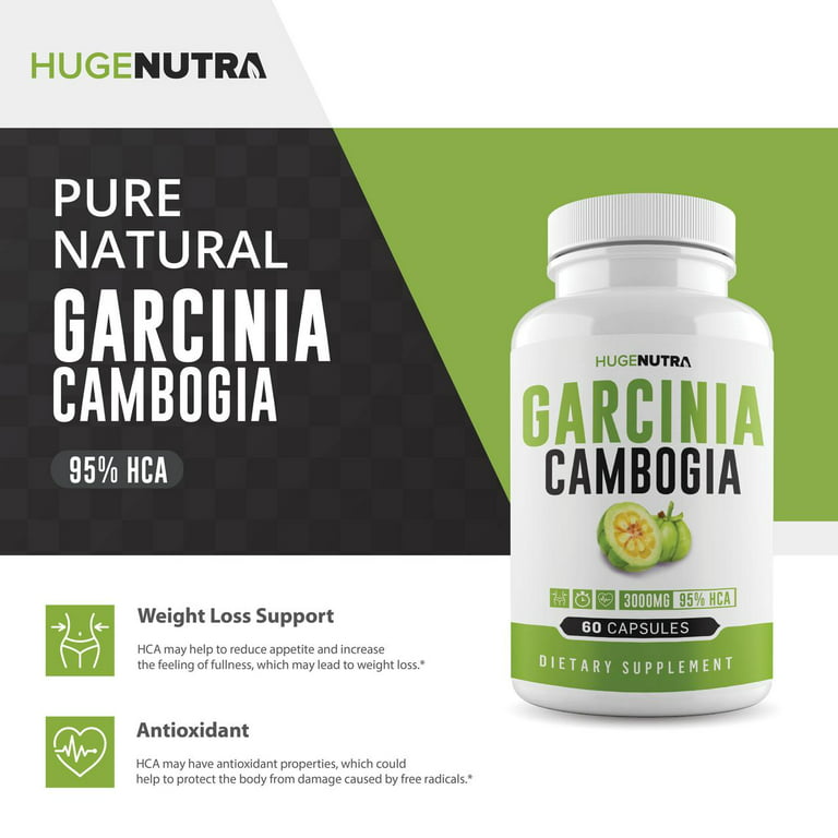 Garcinia Cambolla Extract. 30 Capsules Exelente Quema Grasa! –