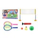 thumbnail image 3 of Deportes Para Niños 3 En 1 Bádminton Tenis Voleibol Playa Juguetes Al Aire Libre Juego De Deporte Interactivo Entre Padres E Hijos Vogacara OD013070-00, 3 of 6