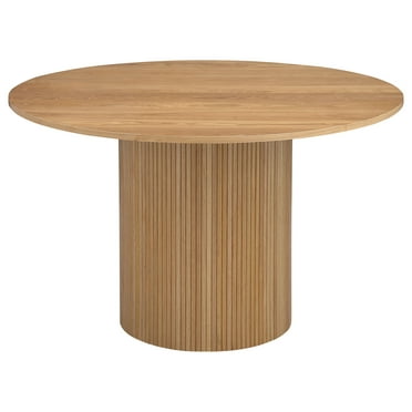 Coaster Bradbury Round 48-inch Wood Top Dining Table Natural