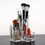 Easybuystore ®Acrylic Cosmetic and Makeup Brush Holder Pencil Cup - Organizer