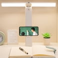 thumbnail image 2 of Lámpara LED recargable con diseño moderno de doble cabezal, ángulo de cabezal de 180 grados, lámpara de escritorio que funciona con batería con control sensible al tacto y luz de trabajo inalámbrica, 2 of 5