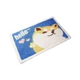 thumbnail image 1 of Inteprter Excelente alfombra de baño absorbente de agua diseñada para secar en el baño cualquier habitación, alfombras de baño de poliéster Juegos de accesorios de baño perro de partida, 1 of 6