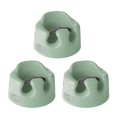 thumbnail image 1 of Bumbo Infant Floor Seat Baby Sit Up Chair and Sitting Support for 3 to 12 Months Old with 3 Point Adjustable Safety Strap, 3 Pack, Hemlock Green, 1 of 5