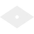 thumbnail image 4 of 38"W x 25 3/8"H x 4"ID x 13 1/4"C x 1"P Diamond Architectural Grade PVC Contemporary Ceiling Medallion, 4 of 11