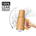thumbnail image 3 of OBREWU Yellow Puppy Dog Food Footprints Tumbler with Handle and Lid,Yellow Puppy Dog Food Footprints 40oz Double Wall Vacuum Insulated Tumbler,Cups Gift for Women and Men, 3 of 7