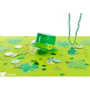 St. Patty's Day Kids Leprechaun Catcher 45pc Decoration Pack, Green Gold Silver