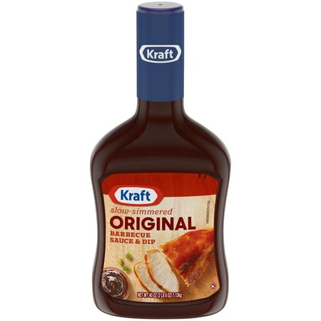 Kraft Slow-Simmered Original Barbecue Sauce & Dip 40 oz. Bottle