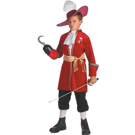 Boy's Captain Hook Classic Toddler Halloween Costume - Peter