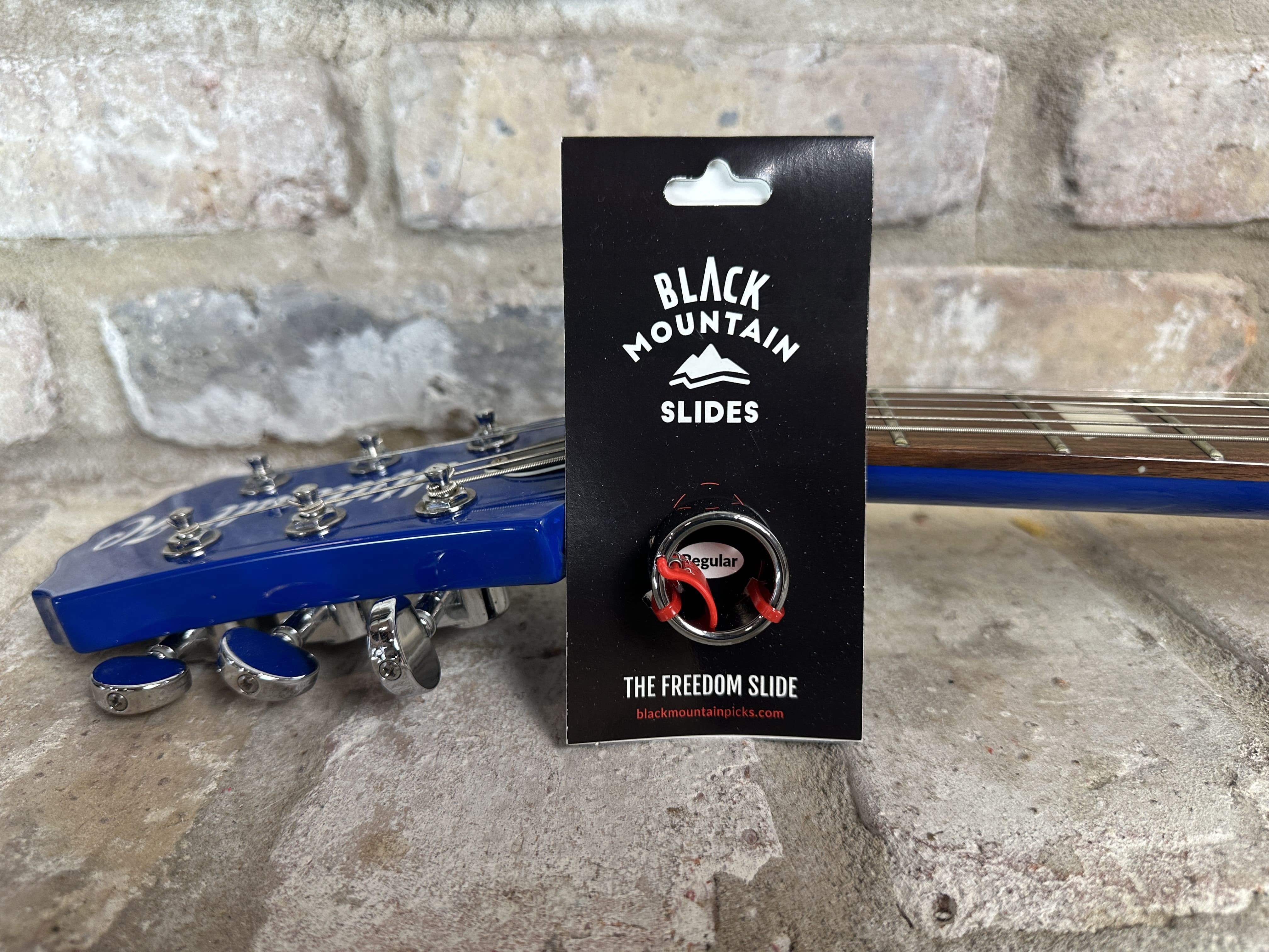 BLACK MOUNTAIN Slide Guitar Ring Regular- New Invention Made From Tungsten Steel