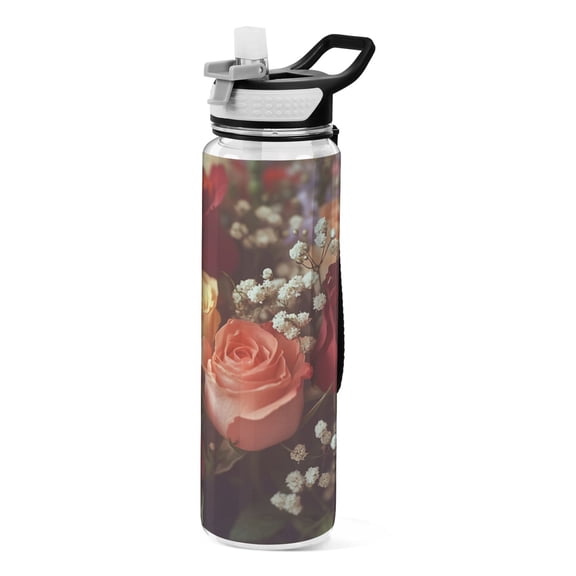 BZSMCE Sport Bottle Roar Of Color Outdoor sports Water Bottle Size: 10.4x3in