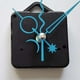 thumbnail image 5 of Kit de reloj de pared silencioso retro con mecanismo de gancho y piezas sin batería (núcleo de reloj y 3 agujas), 5 of 7