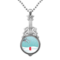 thumbnail image 1 of Circular Slight Cold Twenty Four Solar Term Pendant Jewelry Music Guitar Torque Hangtag, 1 of 3