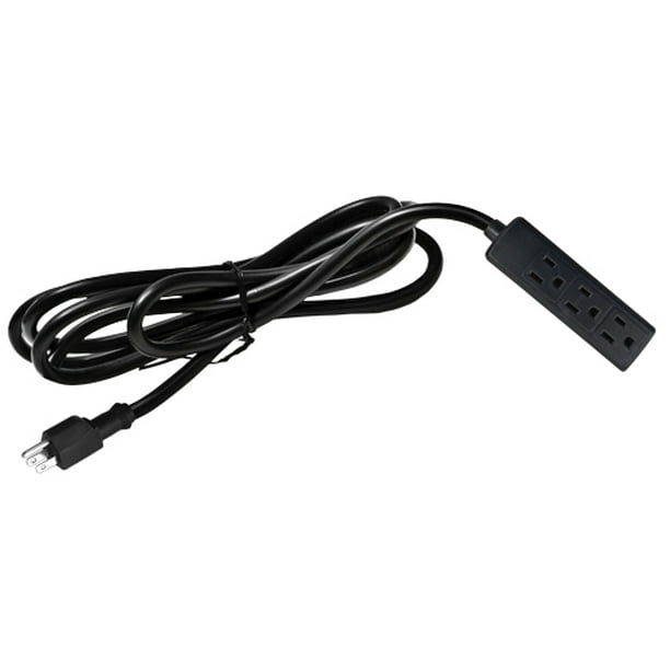 120v 14 Gauge 3 Plug Extension Cord 12 Walmart Com Walmart Com