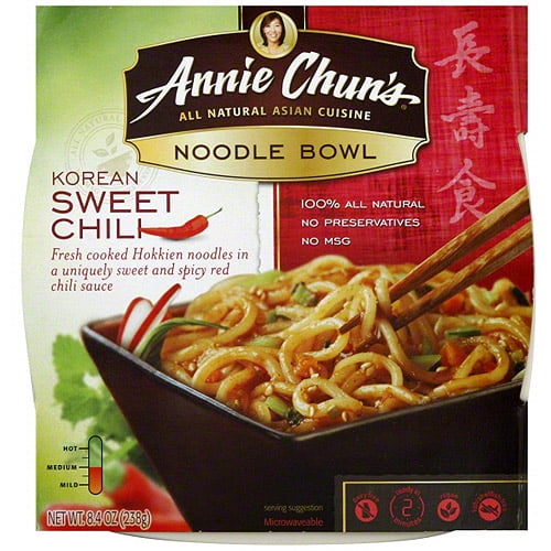Annie Chun's Sweet Chili Noodle Bowl, 8.4 oz (Pack of 6)