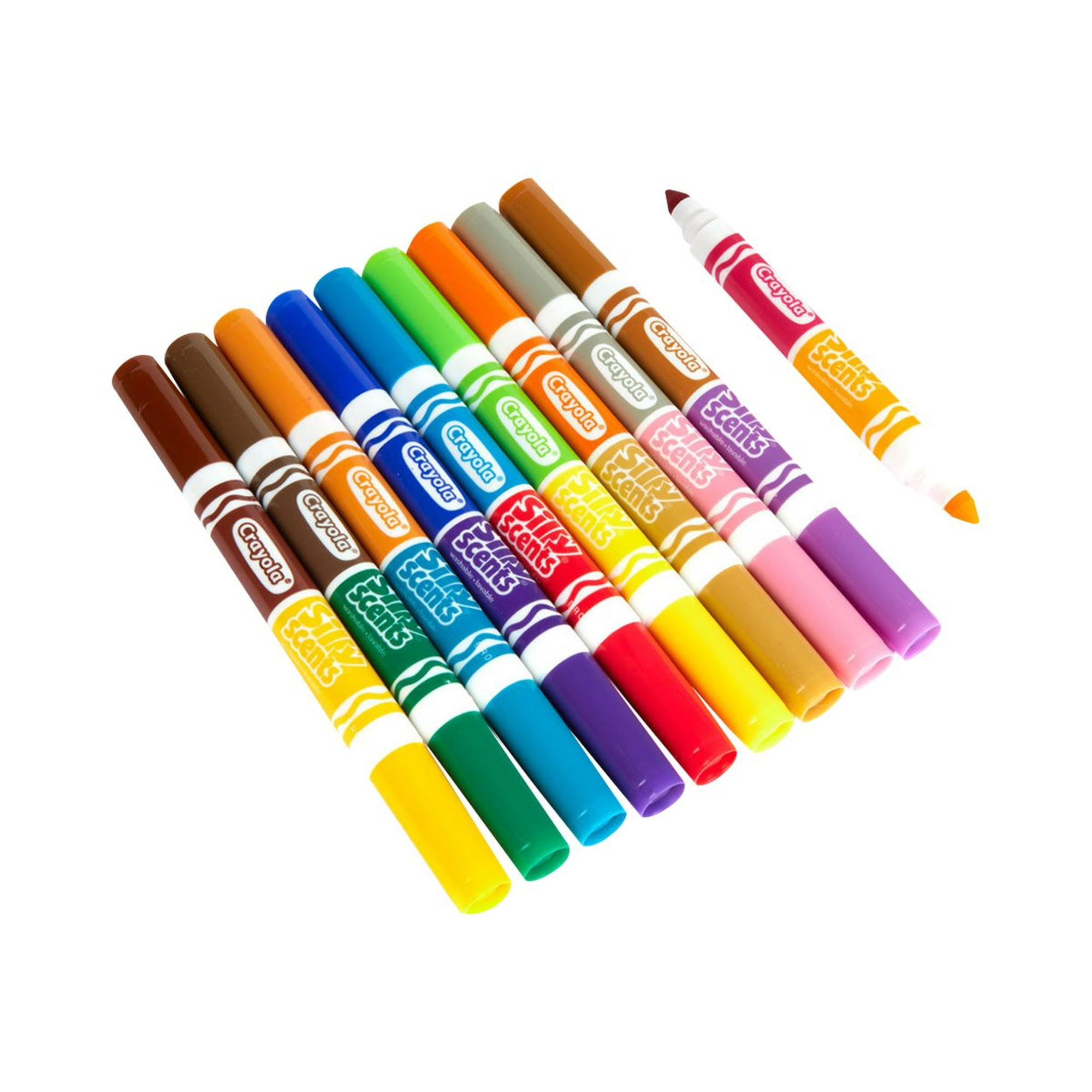 Crayola Silly Scents Sweet Twin-tip marker assorted colors