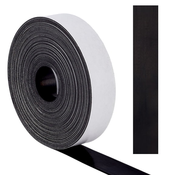 Solid Rubber Sheets 26 Ft Long Rubber Rolls Strips with Adhesive Backing Self Adhesive Rubber Waterproof Strip DIY