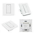thumbnail image 1 of Zigbee Smart Key Switch 600W 86 Type 1-2-3 Way Panel Cell Phone Control Voice, 1 of 4