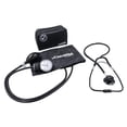 thumbnail image 1 of Kit Baumanómetro Doble Campana Popular Negro Checkatek, 1 of 12