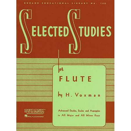 Rubank Educational Library Selected Studies For Flute