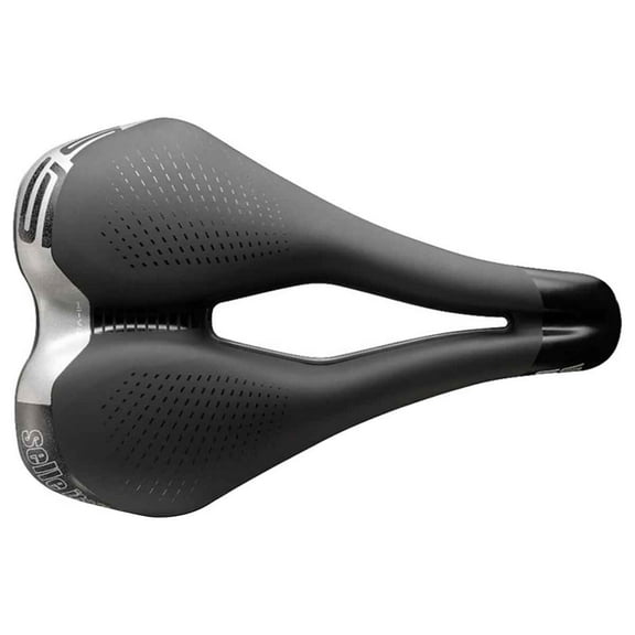 Selle Italia Max S 5 Superflow Saddle - Black 180mm Width Chromoly Rails