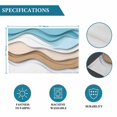 thumbnail image 6 of Gradient Blue Brown Water Ripple Placemats Set of 4,Wipeable Washable Table Mats for Dining Tables, Abstract Art Place Mats for Kitchen Event Party Tabletop Decor, 6 of 9