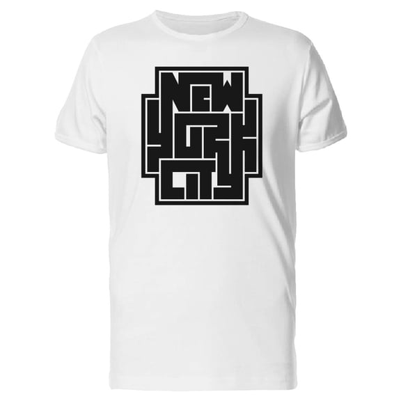 Grunge New York City Cool Quote Tee Men's -Image by Shutterstock