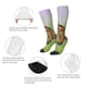 thumbnail image 3 of Fotbe A monarch butterfly Calcetas Divertidas Estampadas para Hombre y Mujer, Calcetas de Algodón hasta la Rodilla para Caminar, Correr, Enfermería y Embarazo, 3 of 6