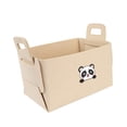thumbnail image 2 of Cesta de almacenamiento de fieltro Gloria accesorios de contenedor abierto con asas de transporte carga Beige M, 2 of 9