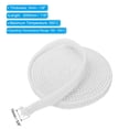 thumbnail image 2 of Uxcell 5/8"x 1/8"x118" Wood Stove Gasket, Fiberglass Flat High Temperature Resistance Seal Rope, White, 2 of 6