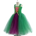 thumbnail image 5 of LIIPEE Girls Halloween Costumes Kids Sleeveless Mesh Princess Dresses Party Dress Up Clothes,8-10 Years, 5 of 6