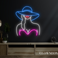 thumbnail image 3 of Glowneon Sexy Girl Neon Sign, Woman Led Sign, Clothing Shop Led Decor, 3 of 5