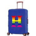 thumbnail image 1 of Luggage Covers Travel Accessories Suitcase Cover Protector Reusable Washable 18-32inch Rainbow Letter Printed Pattern Series 8rainbow H L, 1 of 6