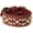 Burgundy, variant on Leather Brothers 6022-BU26 1.75 x 26 in. Latigo Spike & Stud Dog Collar, Burgundy