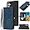 Blue, variant on for Galaxy A14 5G Phone Case,A14 5G Case Wallet,RFID-Blocking Card Holder Slots,Leather Stand Flip Cases,Wrist Strap, Closure,Shockproof Protective Cover for Samsung A14 5G (Blue)