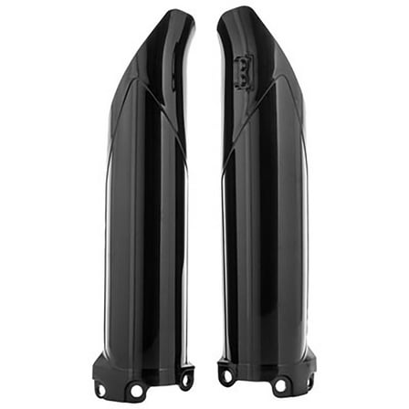 Acerbis Lower Fork Cover Set Black Compatible With Kawasaki KX450 X 2021