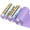 010_Purple, variant on Small Trash Bags, 5 Rolls/100 Counts Small Garbage Bags for Office, Kitchen,bedroom Waste Bin,colorful Portable Strong Rubbish Bags,wastebasket Bags