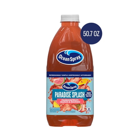 Ocean Spray® Paradise Splash – Passionfruit, Guava & Mango 50.7 fl oz Bottle