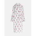 thumbnail image 5 of Joyspun Women's Plush Robe, Sizes S to 3X, 5 of 6