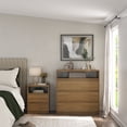 thumbnail image 3 of Contemporary 3-Drawer Dresser with Buit-in Niche, 3 of 4