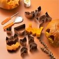 thumbnail image 3 of Kit de Tallado de Calabaza de Halloween, Kit de Tallado de Calabaza para Herramientas Profesionales de Tallado de Calabaza de Halloween de Acero Inoxidable para Decoración de Halloween, 3 of 5