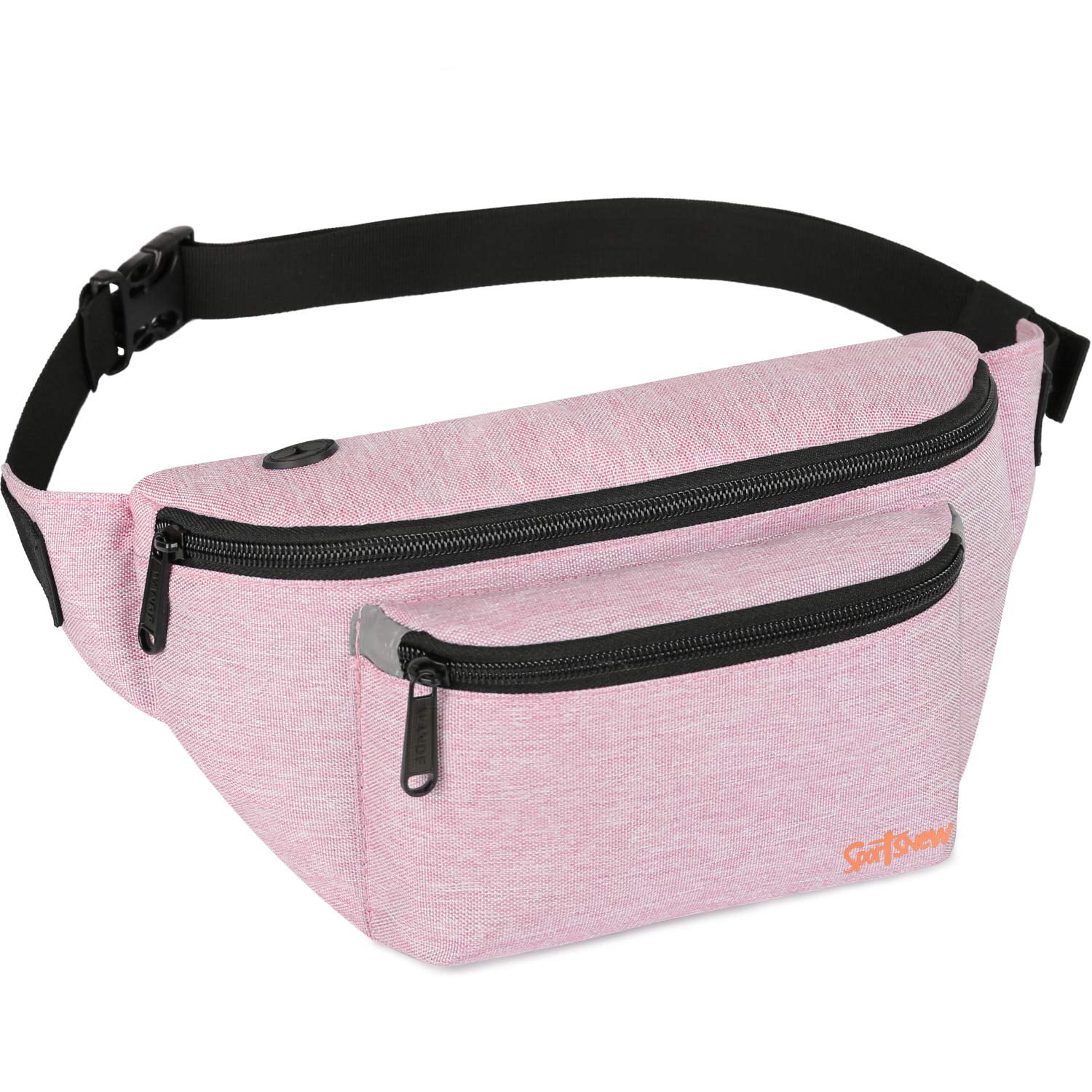Pink Kawaii Horse Sport Waist Packs Fanny Pack Adjustable For Hike