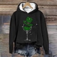 thumbnail image 1 of Qiopertar Liquidation Livraison Gratuite Mode Chandail en Molleton à Manches Longues Col Rond Imprimé pour Femmes Offres de la Semaine Moins de 5$, 1 of 4