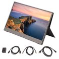 thumbnail image 2 of Monitor Portátil 14in Ultra Delgado Portátil Laptop Monitor FHD 1080P Pantalla Externa con Altavoces Duales Computer Display Segunda Pantalla para Laptop PC Teléfono ANGGREK Otros, 2 of 8