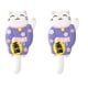 thumbnail image 1 of 2pcs gato forma gancho gancho chic colgante gancho soldies organizador pegajoso colgador de pared, 1 of 5