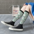 thumbnail image 3 of Lsque Hand Drawn Chickens Printed Crew Socks Men's Women's LightWeight Thin Casual Calf Socks ,Knee High Socks,Cotton Socks, 3 of 9