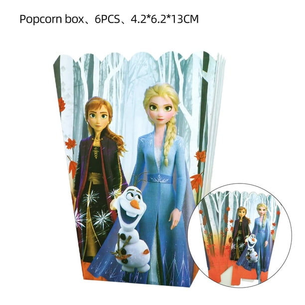 Disney Frozen princesa Snow Queen tema decoraciones para fiesta de cumpleaños niños niña suministros de fiesta decoración bebé vajilla de cumpleaños Set