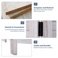 thumbnail image 5 of Wooden Room Divider Classic Venetian 6 Panel Wood Slat 67"H White, 5 of 7