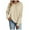 Beige, variant on TTUHYWXI Christmas Sweatshirt for Women Light Sweatshirts Merry And Bright Xmas Long Sleeve Shirts Crewneck Pullover Tops (Beige, XL)