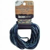 Beadsmith RTMIX-020-R Rattail 1mm 3 Yards- Color 4 Colors- Pkg-Blue Tones