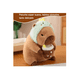 thumbnail image 3 of Capibara Peluche 35 cm Juguetes  café verde dinosaurio, 3 of 5